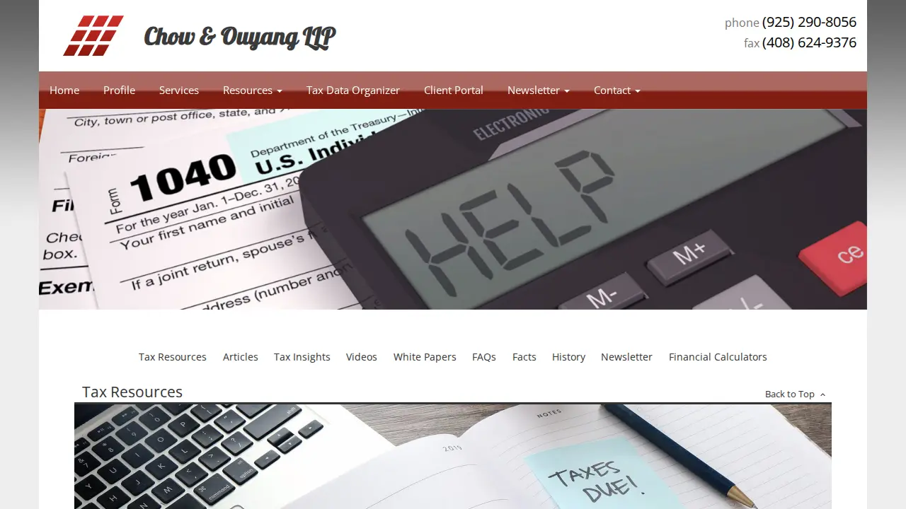Chow & Ouyang LLP page