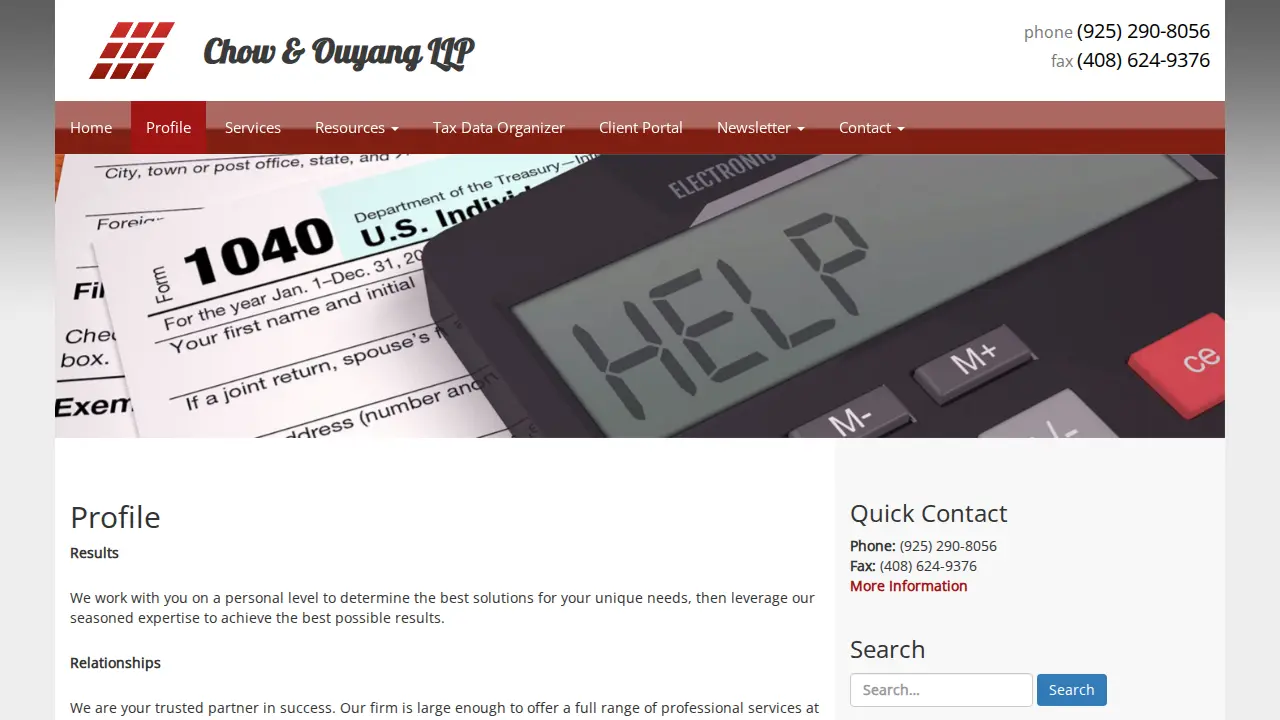 Chow & Ouyang LLP page