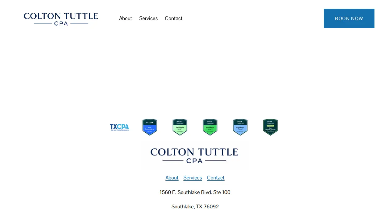 Colton Tuttle CPA, PLLC page
