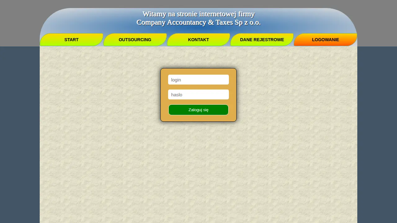 Company Accountancy & Taxes Sp z o.o. page