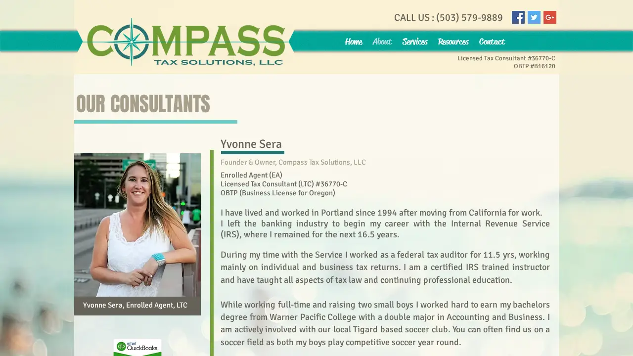 Compass Tax Solutions LLC page