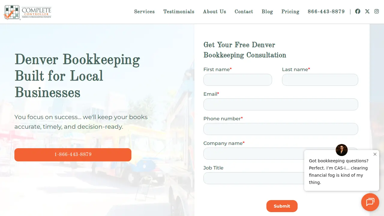 Complete Controller Denver, CO - Bookkeeping Service