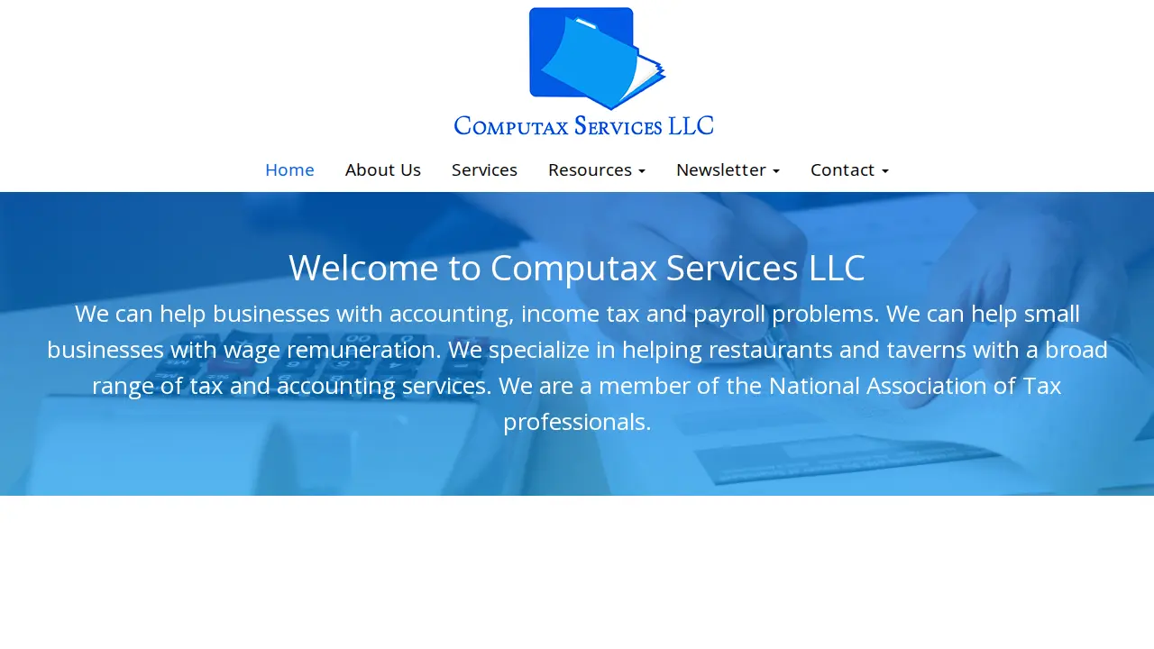 Computax Services, LLC website