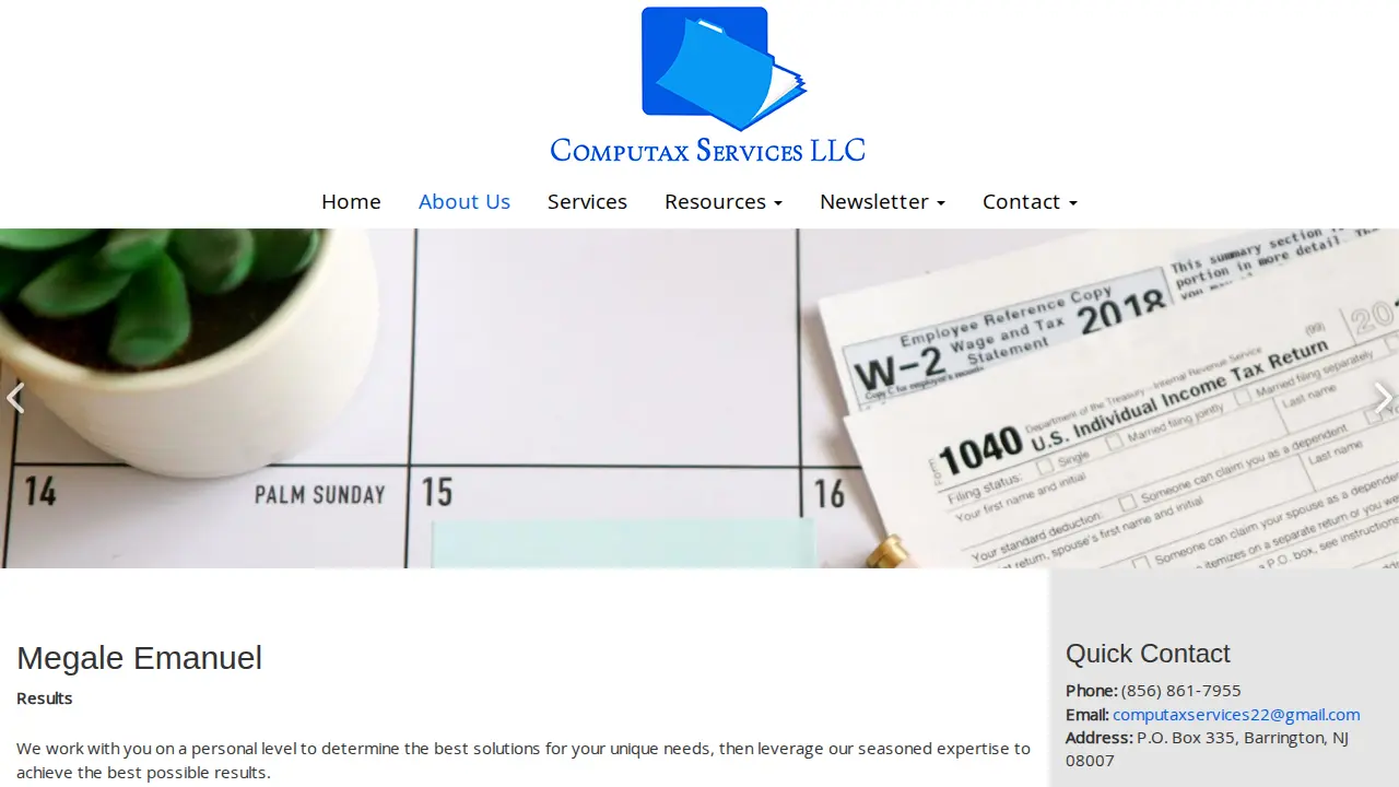 Computax Services, LLC page
