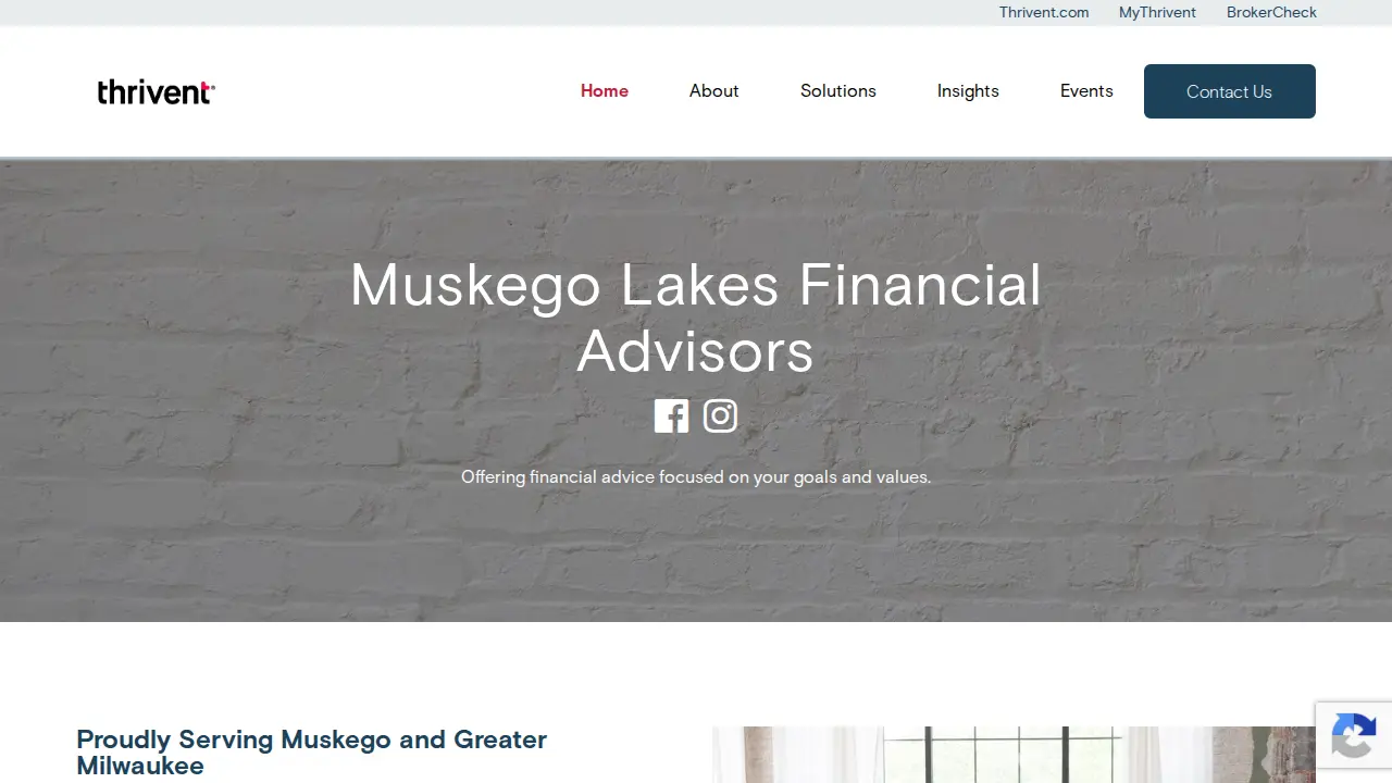 Mark Gronert - Thrivent page