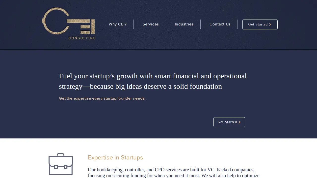 CEI Consulting Group page