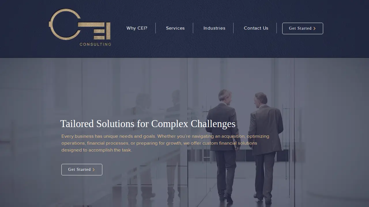 CEI Consulting Group page