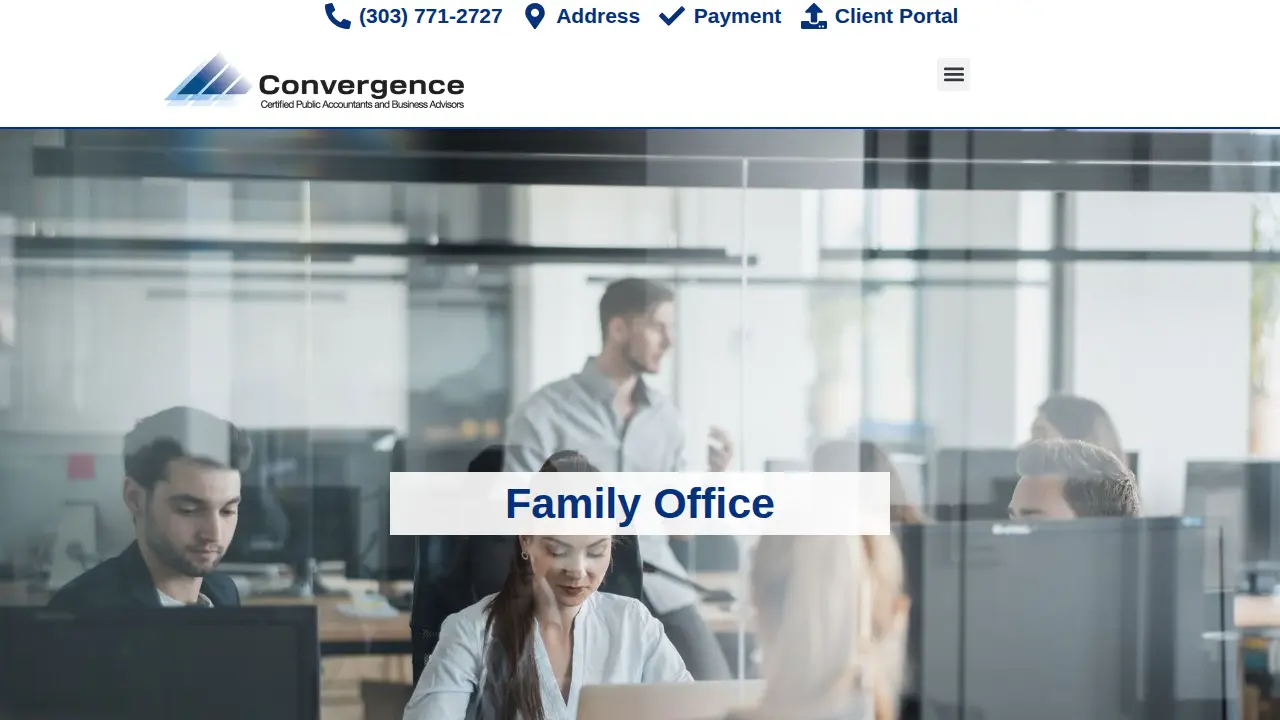 Convergence CPA Group page