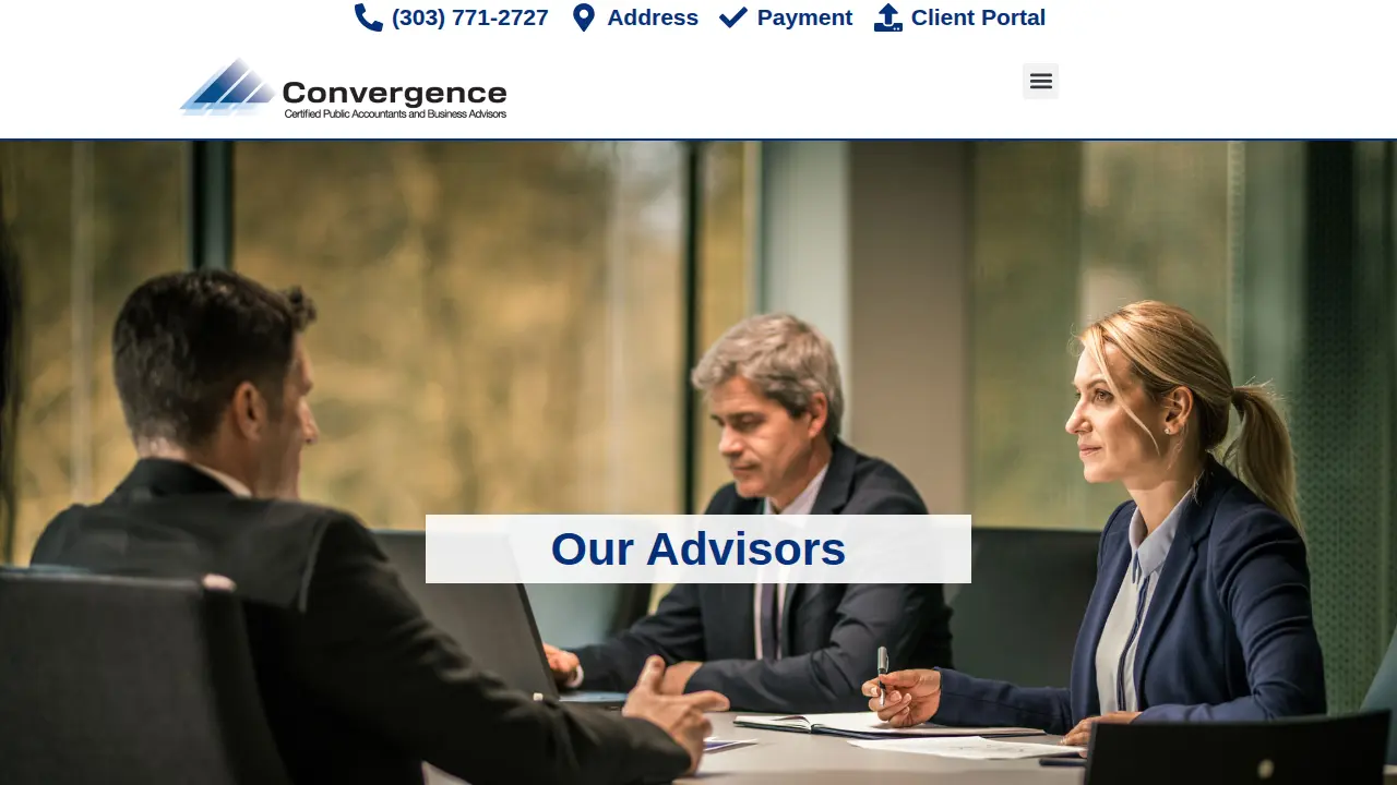 Convergence CPA Group page
