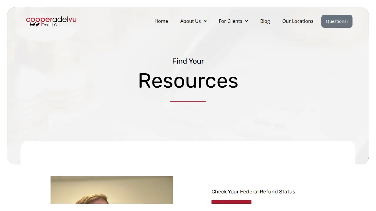 Cooper, Adel, Vu Tax, LLC page