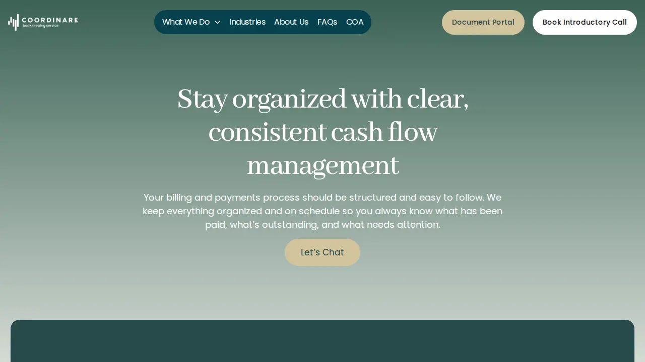 Coordinare, LLC page
