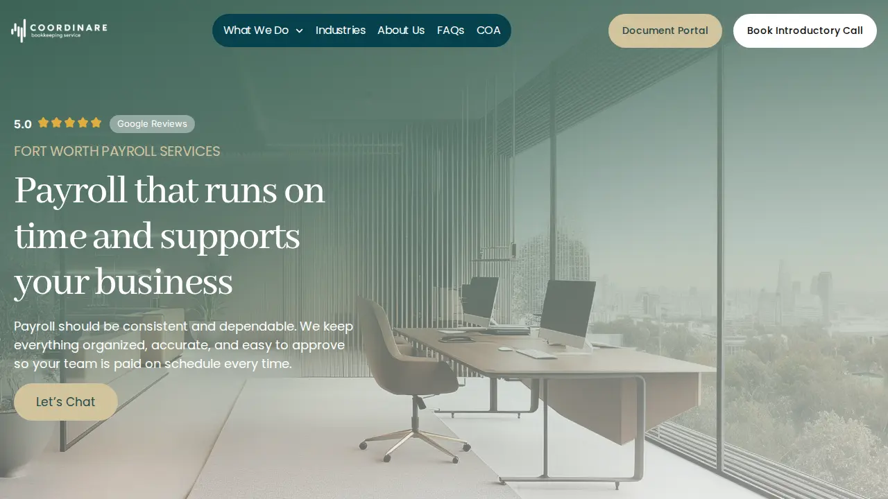 Coordinare, LLC page
