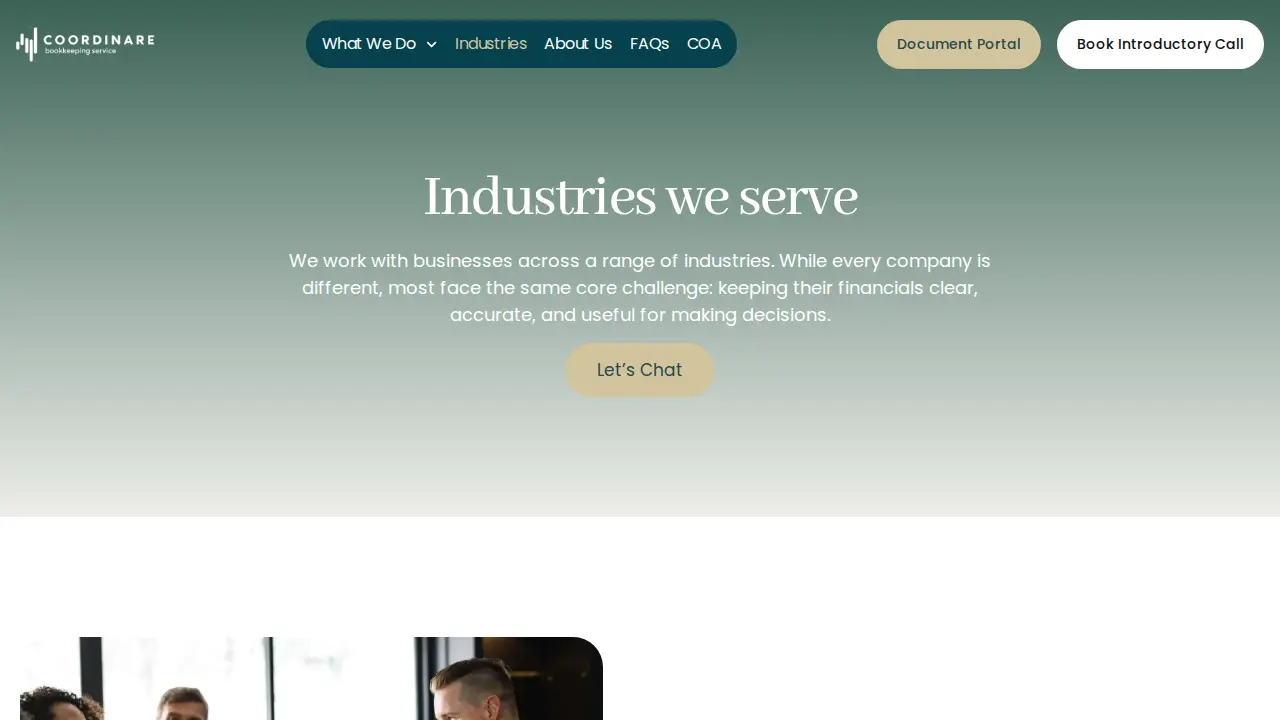 Coordinare, LLC page