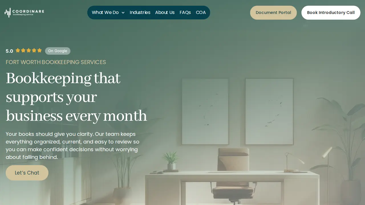 Coordinare, LLC page