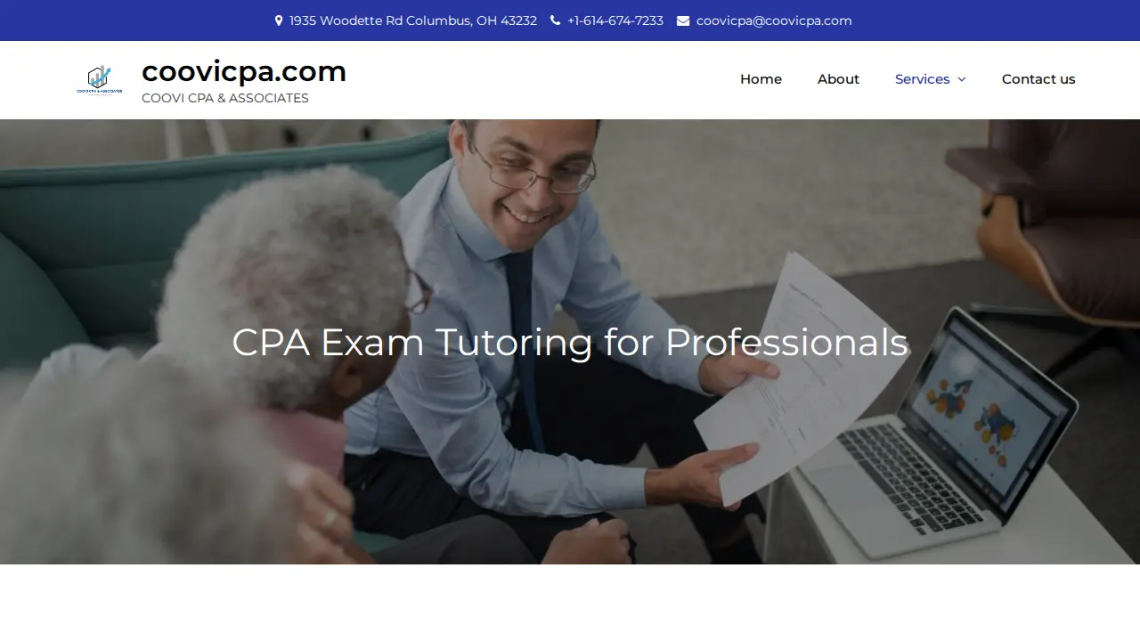 COOVI CPA & ASSOCIATES page