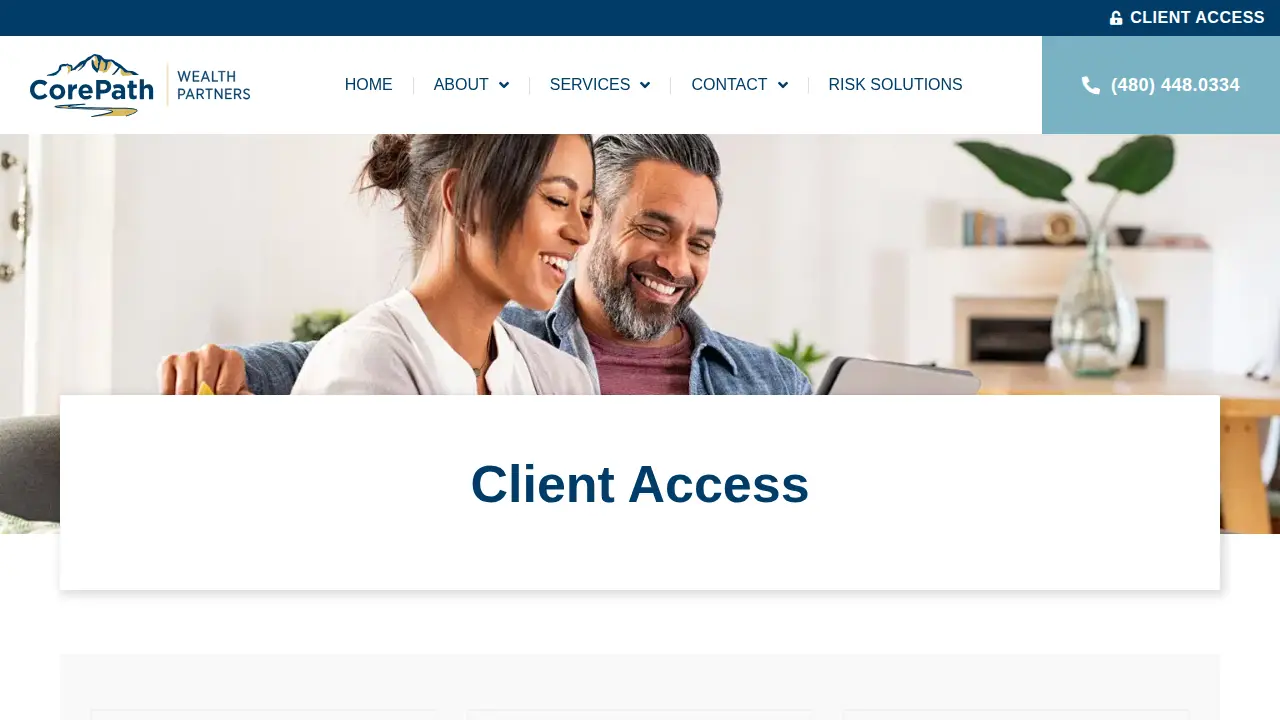 CorePath Wealth Partners Denver page