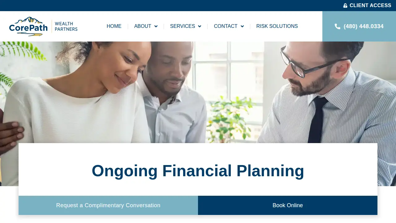 CorePath Wealth Partners Denver page