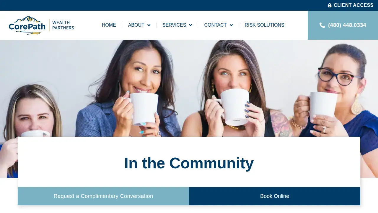 CorePath Wealth Partners Denver page