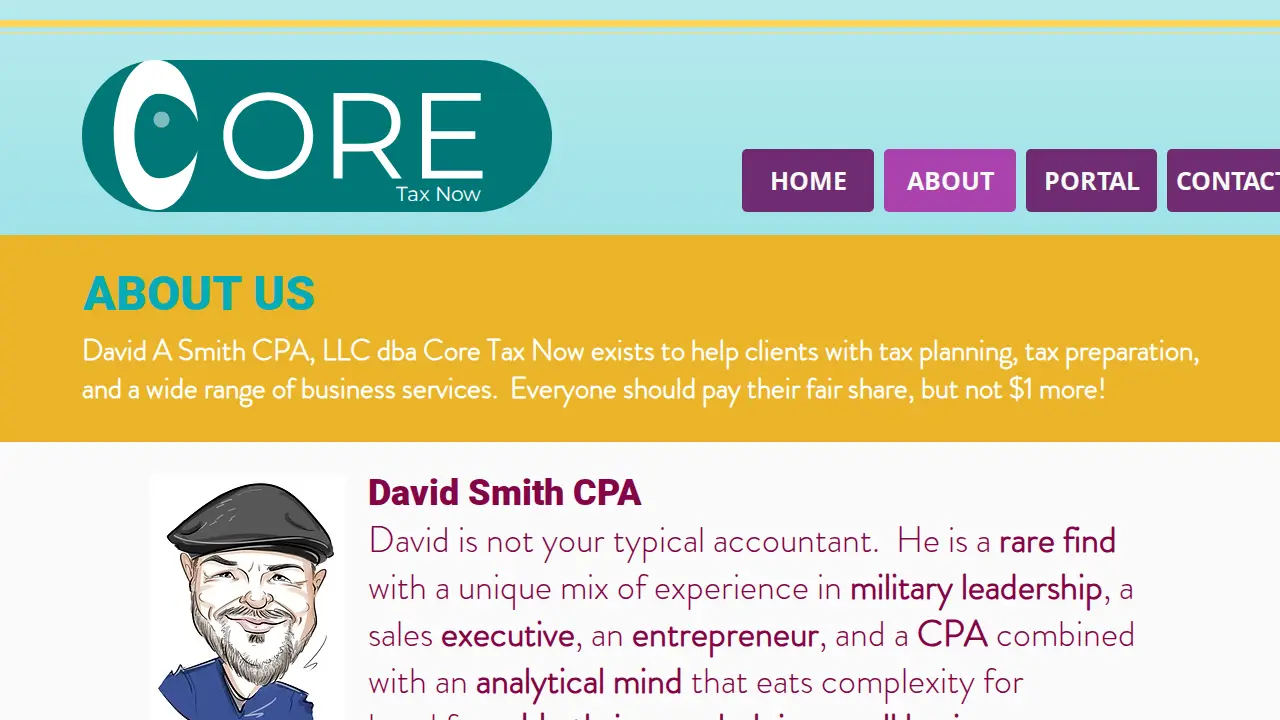 David A Smith CPA LLC page