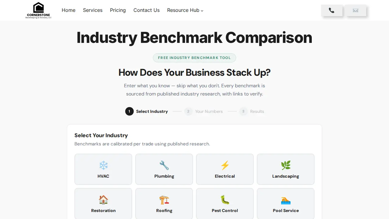 Cornerstone Bookkeeping & Advisory, LLC page