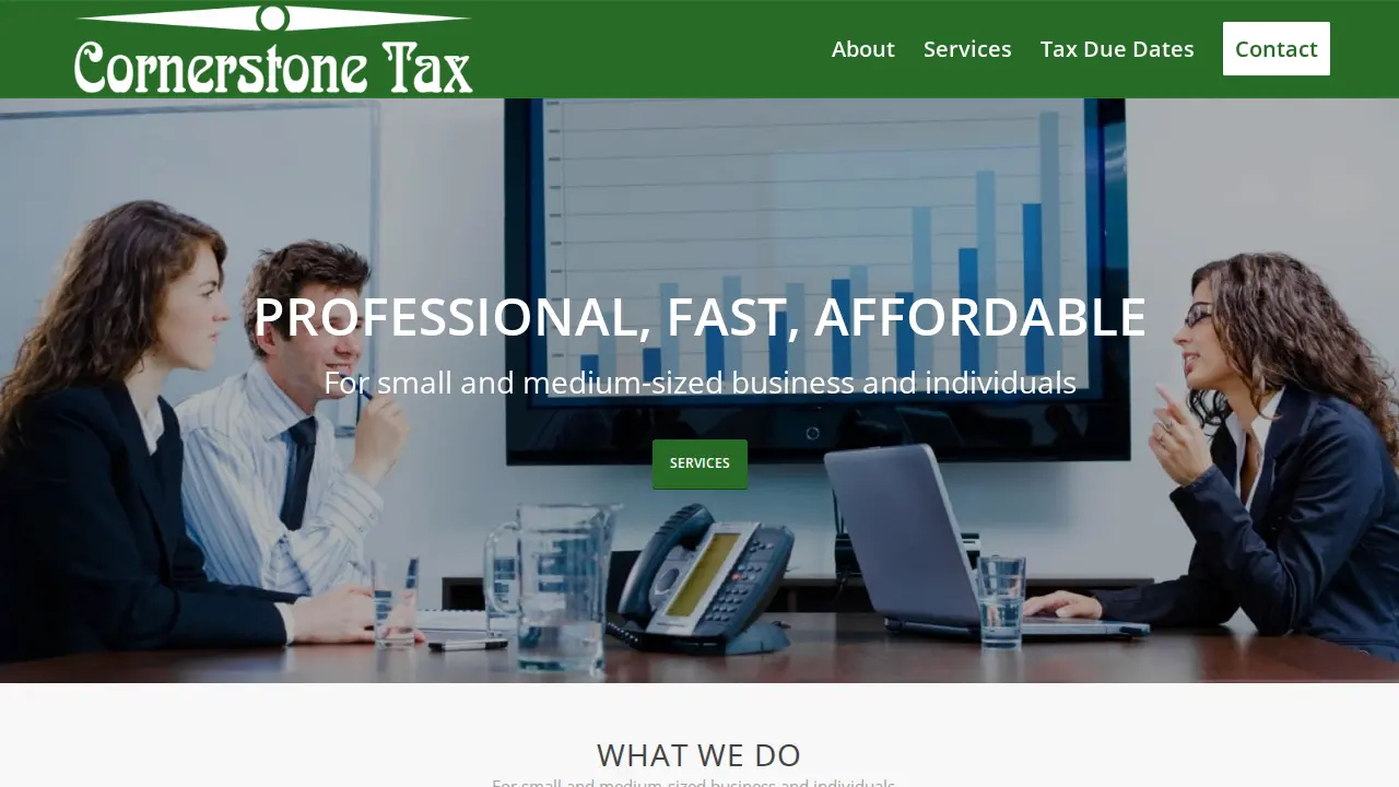 Cornerstone Tax
