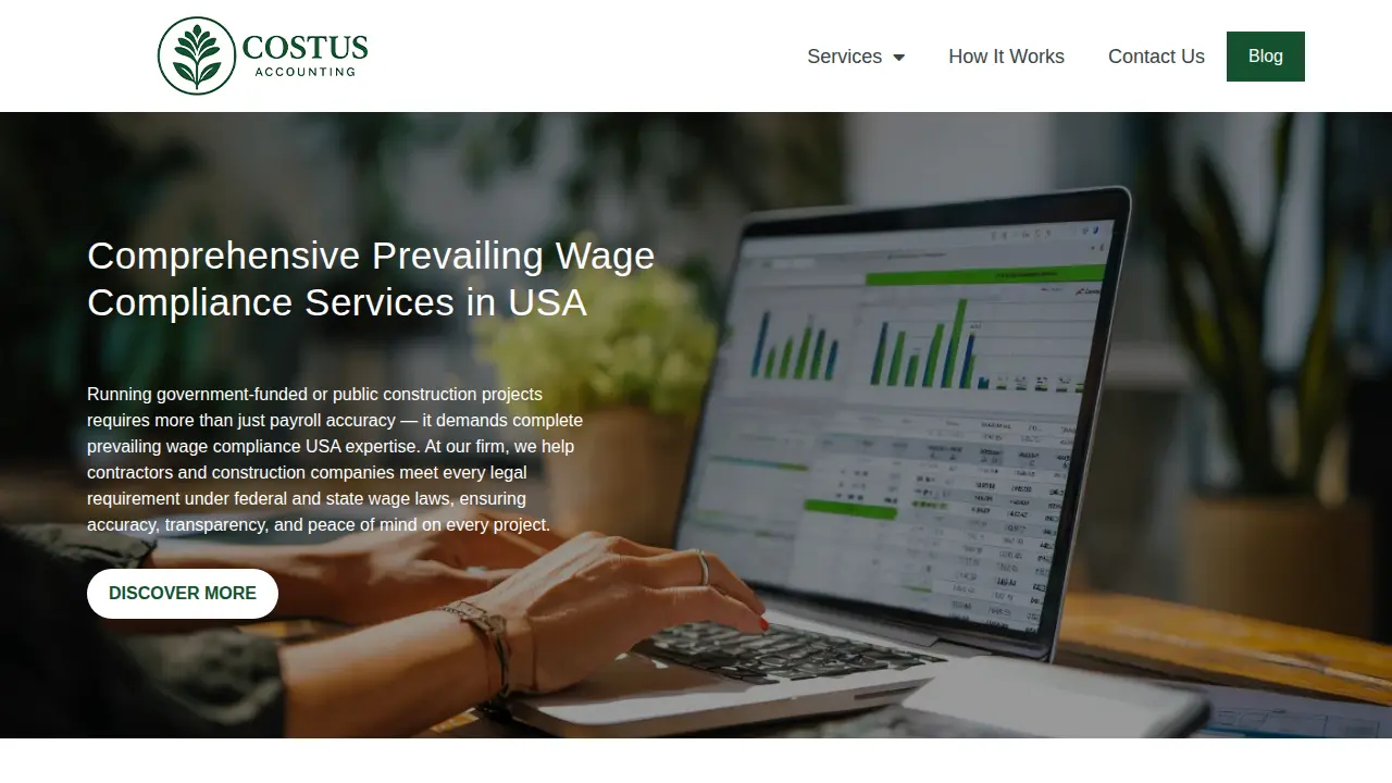 Costus Accounting page
