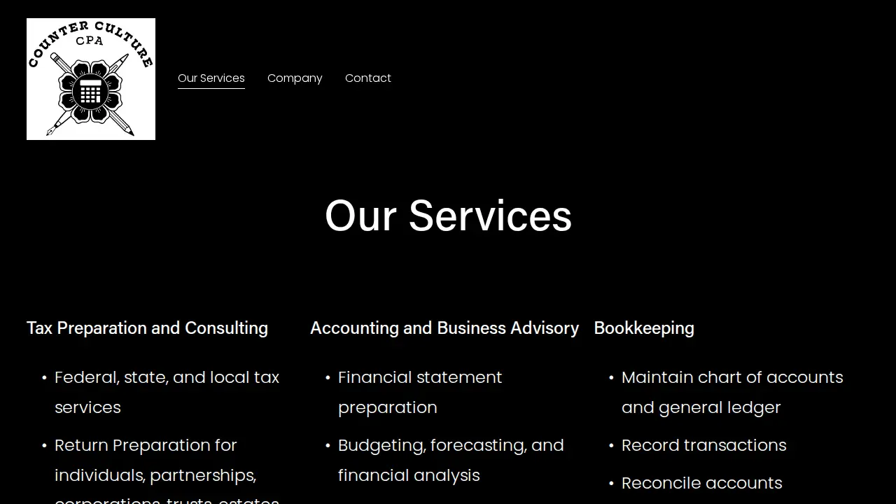 Counter Culture CPA, PLLC page