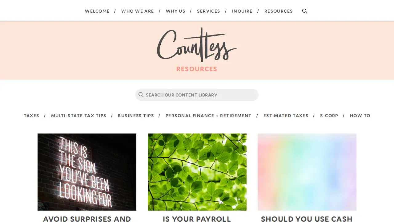 Countless LLC page