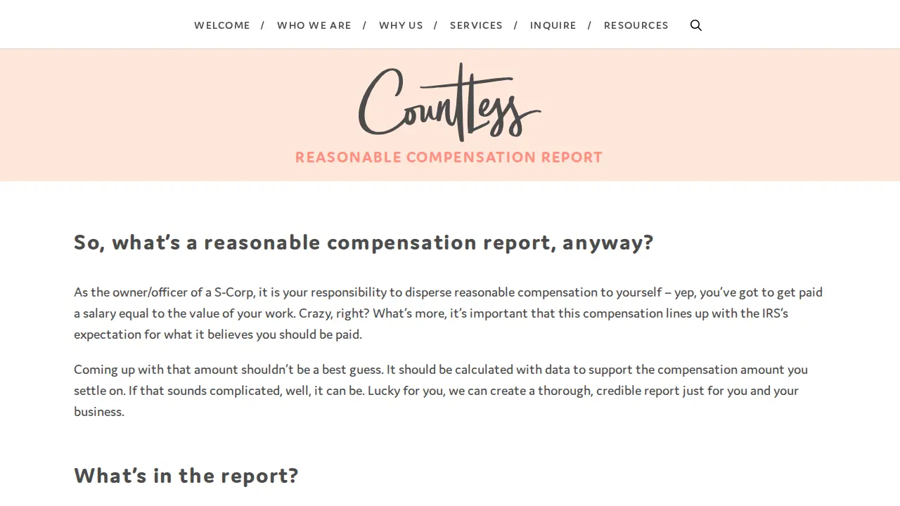Countless LLC page