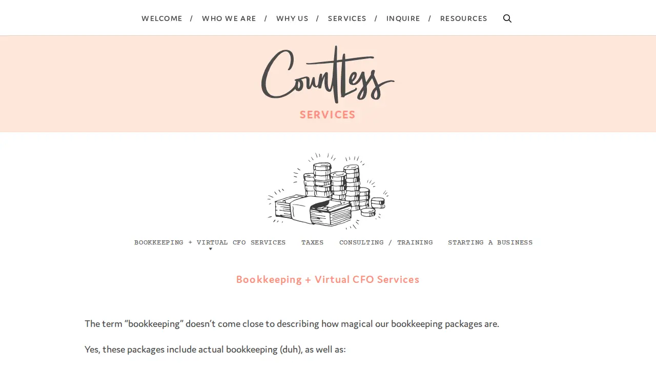 Countless LLC page