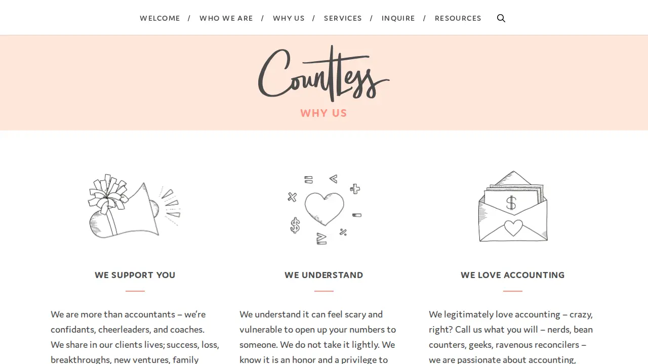 Countless LLC page