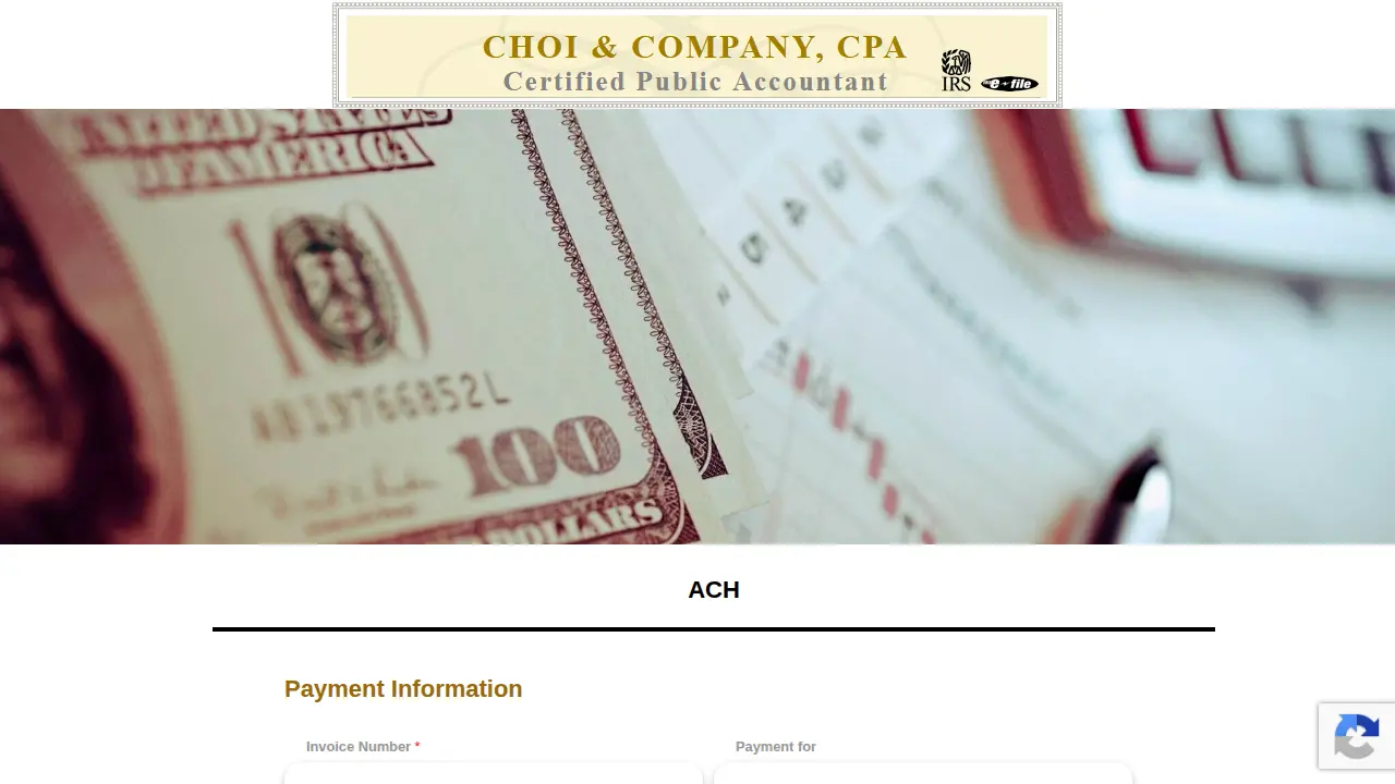 Choi & Company, CPA page