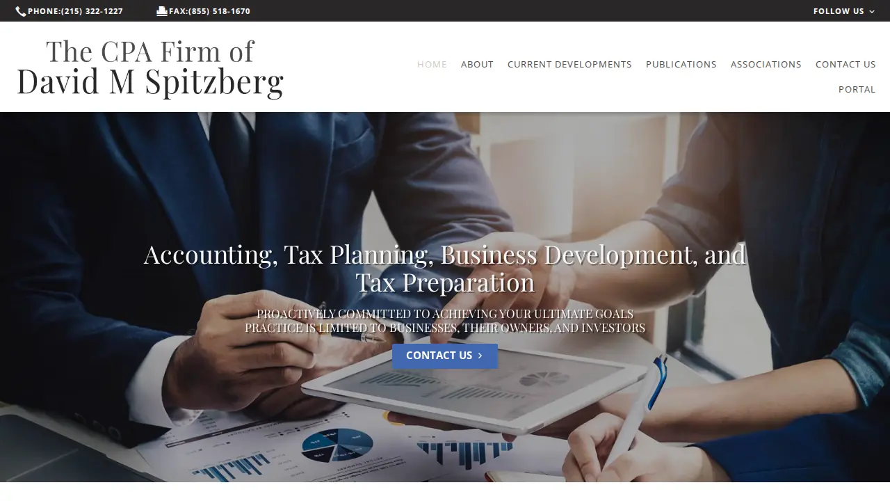 The CPA Firm of David M Spitzberg
