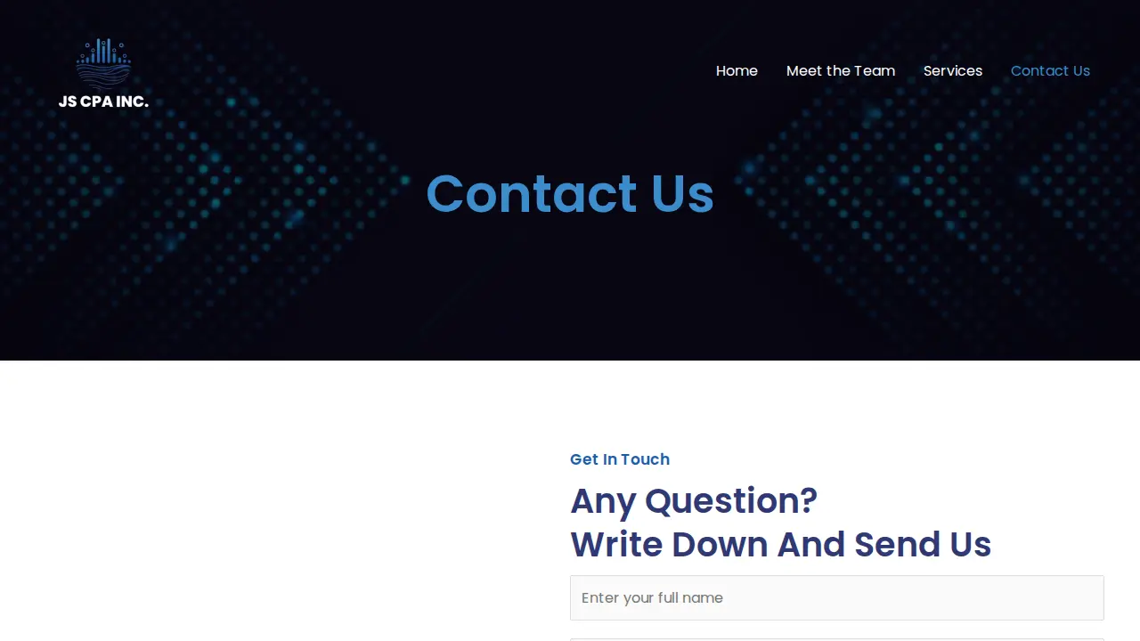 JS CPA INC page