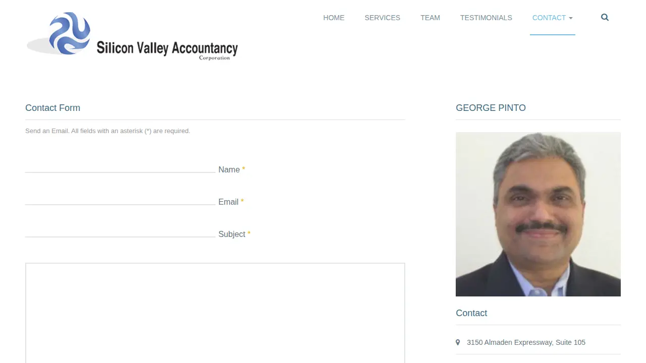 Silicon Valley Accountancy page