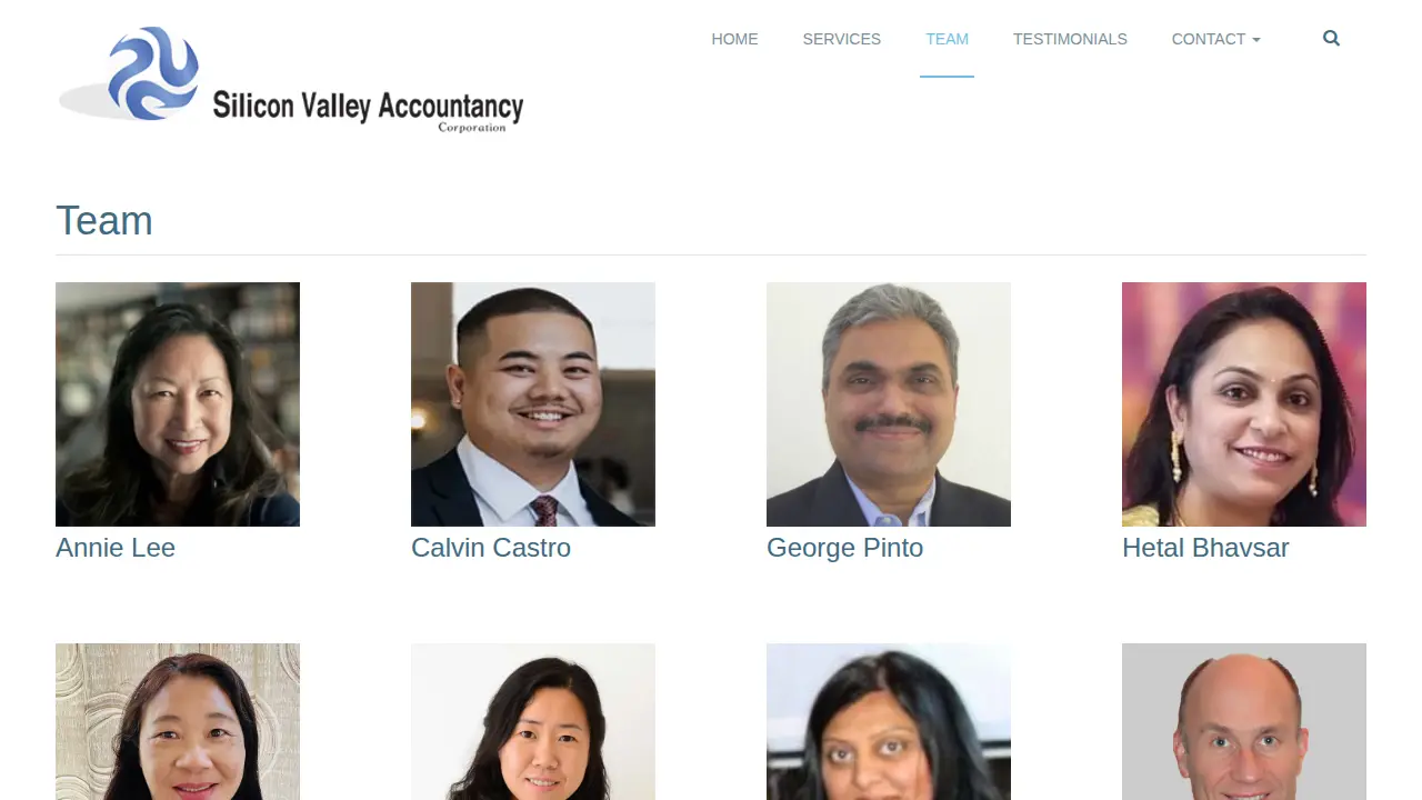 Silicon Valley Accountancy page