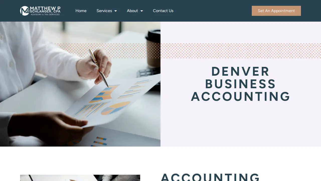 Matthew P Schlanger CPA page