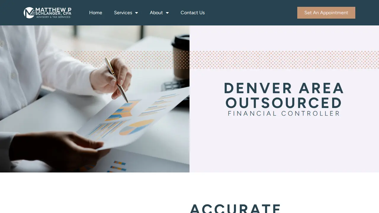 Matthew P Schlanger CPA page