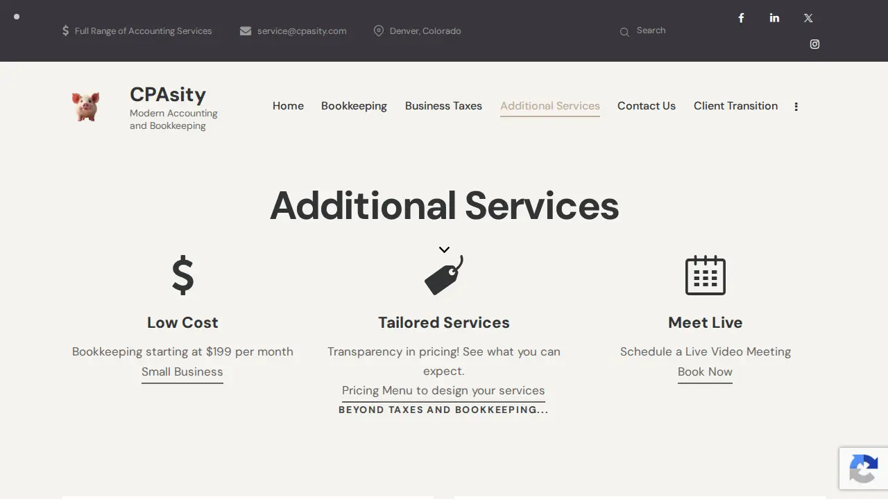 CPASITY page