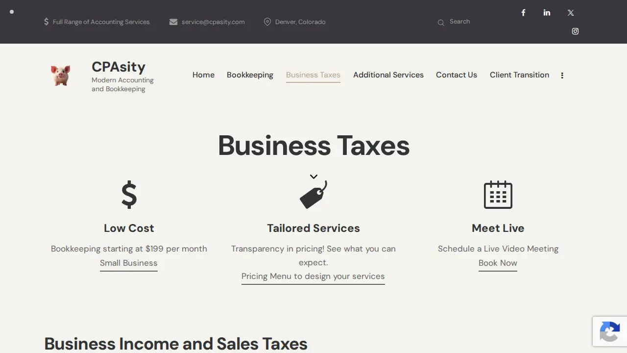 CPASITY page