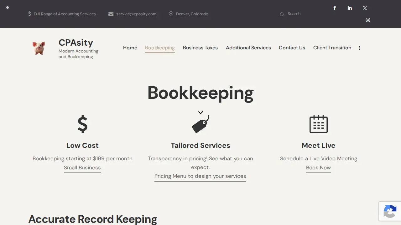CPASITY page
