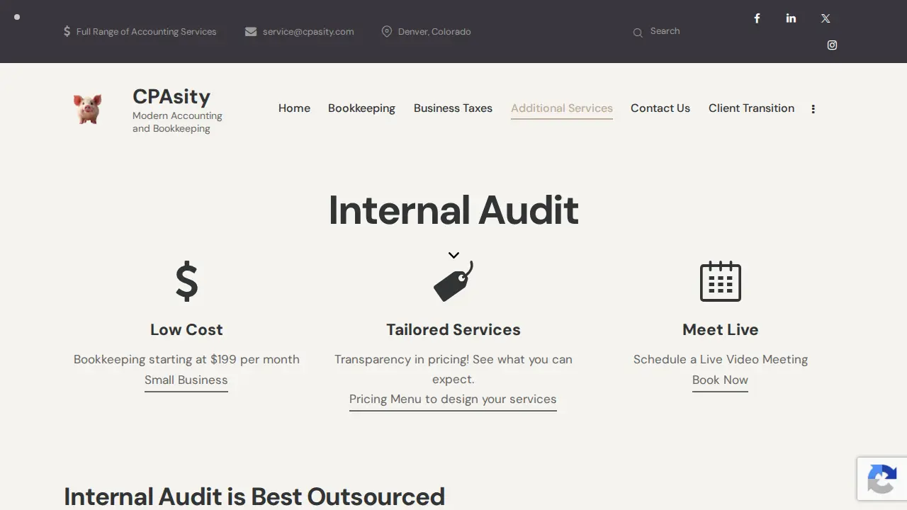 CPASITY page