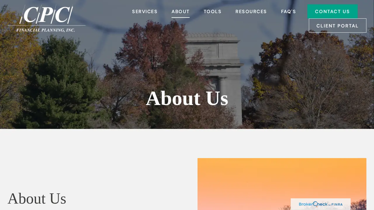 Tanglewood Financial Services page