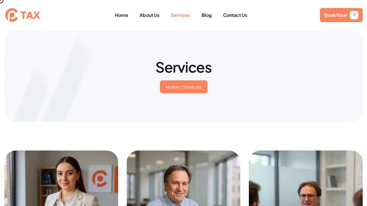 CP Tax Payroll page