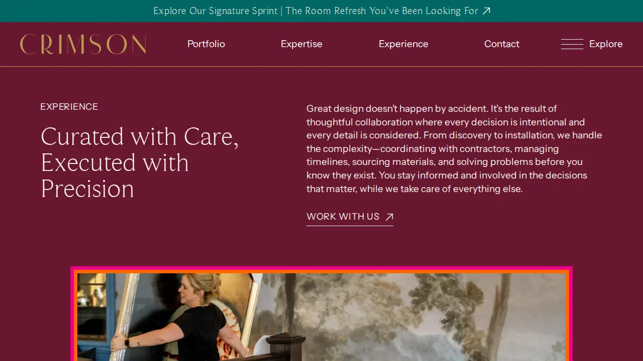 Crimson Design Group page