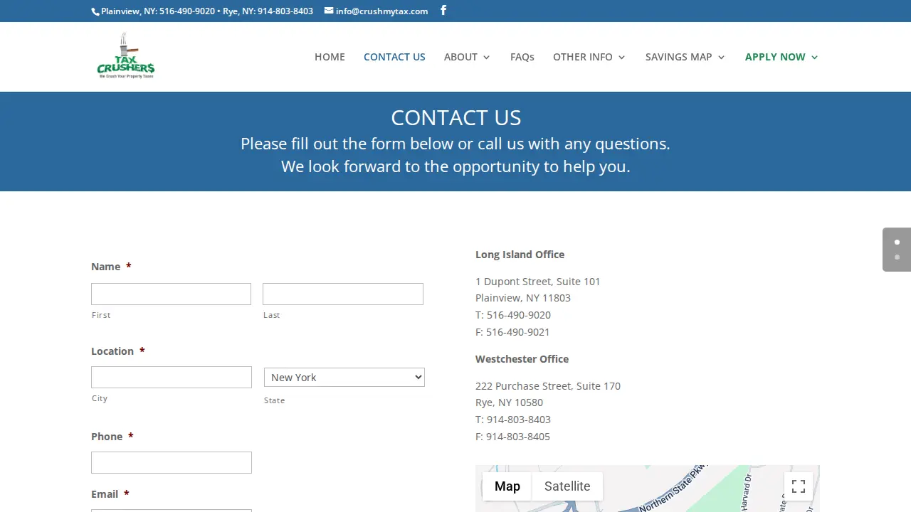 Tax Crushers, Inc. page