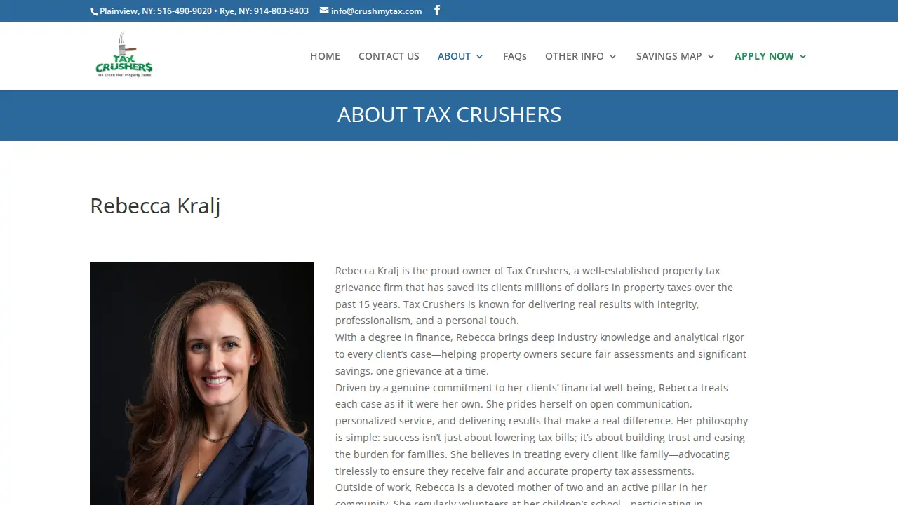Tax Crushers, Inc. page