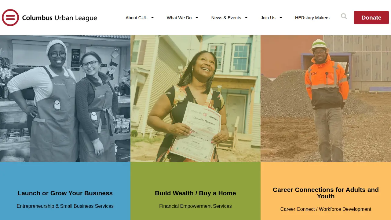 Columbus Urban League website