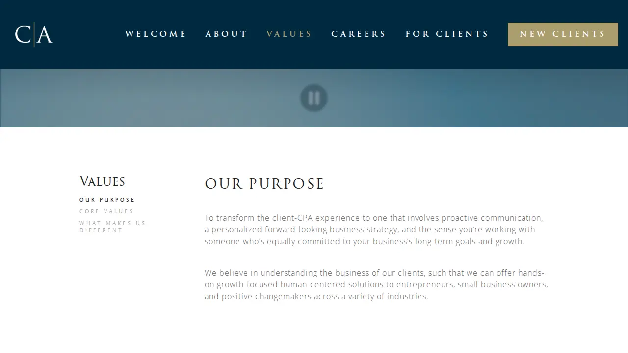 Curran & Associates CPA's, P.C. page