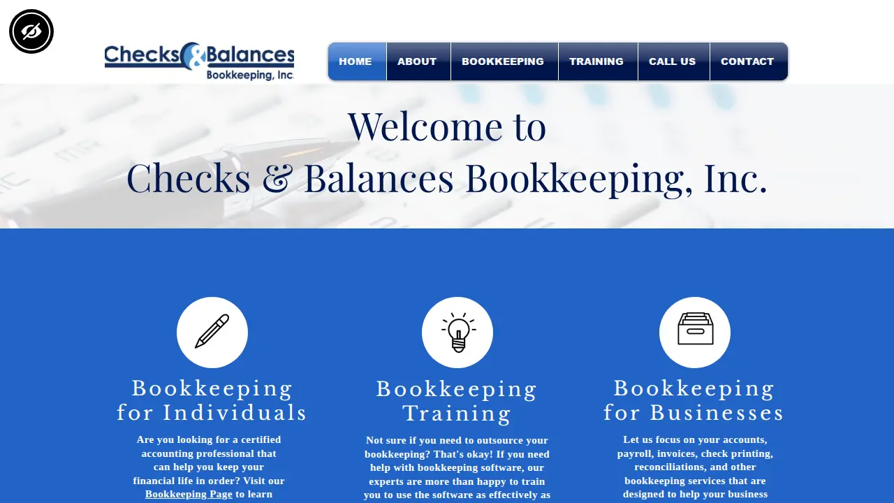 Checks & Balances Bookkeeping, Inc.